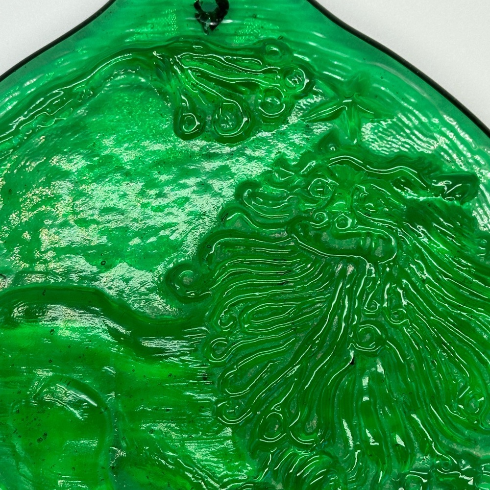 Blenko Leo Zodiac 9” vintage Suncatcher - Picture 16 of 16